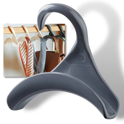 Confezione da 2 ganci curvi per borse - Ozerty