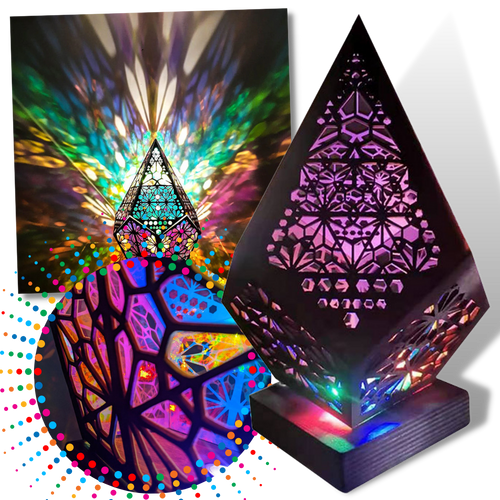 Lampada da terra a LED in stile boemo - Ozerty