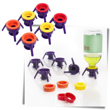 Carica l&#39;immagine nel visualizzatore di Gallery, Confezione da 6 tappi versatili per bottiglie - Ozerty
