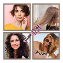 Carica l&#39;immagine nel visualizzatore di Gallery, Spazzola per capelli massaggiante in setola di cinghiale - Ozerty
