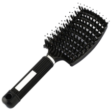 Carica l&#39;immagine nel visualizzatore di Gallery, Spazzola per capelli massaggiante in setola di cinghiale - Ozerty
