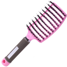 Carica l&#39;immagine nel visualizzatore di Gallery, Spazzola per capelli massaggiante in setola di cinghiale
