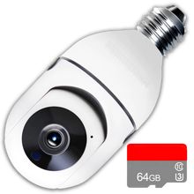 Carica l&#39;immagine nel visualizzatore di Gallery, Lampadina con telecamera intelligente
