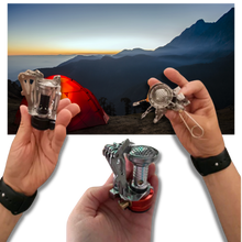 Carica l&#39;immagine nel visualizzatore di Gallery, Mini bruciatore portatile per fornelli da campeggio a gas - Ozerty
