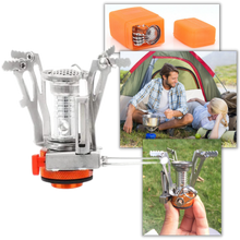 Carica l&#39;immagine nel visualizzatore di Gallery, Mini bruciatore portatile per fornelli da campeggio a gas - Ozerty
