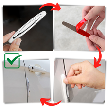 Carica l&#39;immagine nel visualizzatore di Gallery, Confezione da 4 strisce di protezione per portiere dell&#39;auto - Ozerty
