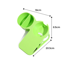 Carica l&#39;immagine nel visualizzatore di Gallery, Portabicchieri doppio a clip - Ozerty
