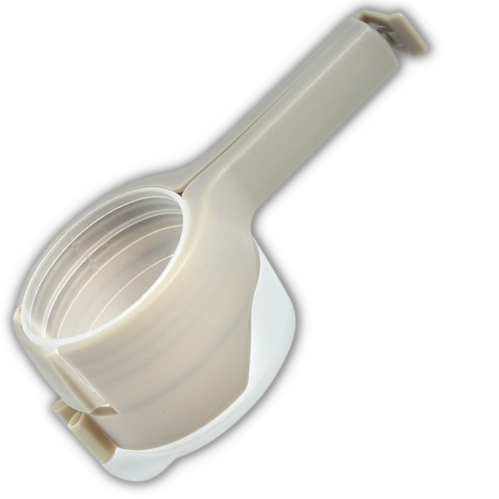 Clip per sacchetti alimentari con coperchio (confezione da 2)