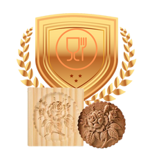 Carica l&#39;immagine nel visualizzatore di Gallery, Stampo tagliabiscotti in legno
