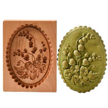 Carica l&#39;immagine nel visualizzatore di Gallery, Stampo tagliabiscotti in legno
