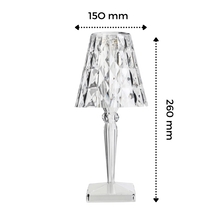 Carica l&#39;immagine nel visualizzatore di Gallery, Lampada da scrivania in cristallo acrilico - Ozerty

