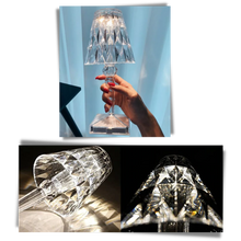 Carica l&#39;immagine nel visualizzatore di Gallery, Lampada da scrivania in cristallo acrilico
