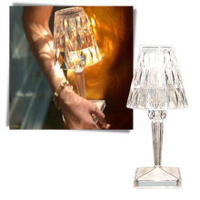 Carica l&#39;immagine nel visualizzatore di Gallery, Lampada da scrivania in cristallo acrilico - Ozerty
