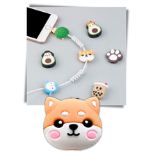 Carica l&#39;immagine nel visualizzatore di Gallery, Protezioni per cavi di ricarica in confezione da 4 pezzi - Ozerty
