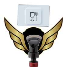 Carica l&#39;immagine nel visualizzatore di Gallery, Decanter e sigillo per vino 2 in 1 - Ozerty
