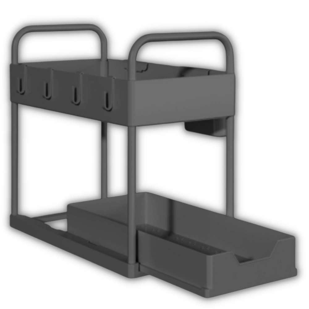 Portaspezie da cucina a doppio cassetto - Ozerty