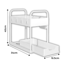 Carica l&#39;immagine nel visualizzatore di Gallery, Portaspezie da cucina a doppio cassetto - Ozerty
