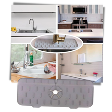 Carica l&#39;immagine nel visualizzatore di Gallery, Tappetino in silicone per rubinetto paraspruzzi da cucina - Ozerty
