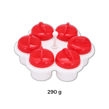 Carica l&#39;immagine nel visualizzatore di Gallery, Confezione di 6 cuociuova a forma di fantasia - Ozerty

