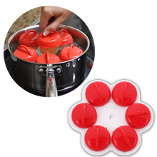 Carica l&#39;immagine nel visualizzatore di Gallery, Confezione di 6 cuociuova a forma di fantasia - Ozerty
