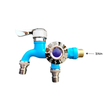 Carica l&#39;immagine nel visualizzatore di Gallery, Rubinetto a doppia testa - Ozerty
