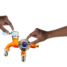 Carica l&#39;immagine nel visualizzatore di Gallery, Rubinetto a doppia testa
