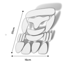 Carica l&#39;immagine nel visualizzatore di Gallery, 16 Pezzi di cerotti antirughe in silicone per il viso - Ozerty
