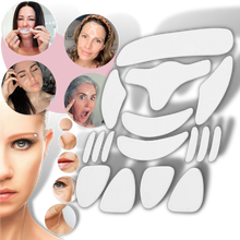 Carica l&#39;immagine nel visualizzatore di Gallery, 16 Pezzi di cerotti antirughe in silicone per il viso - Ozerty
