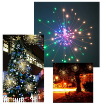 Carica l&#39;immagine nel visualizzatore di Gallery, Ghirlanda di fuochi d&#39;artificio a led - Ozerty
