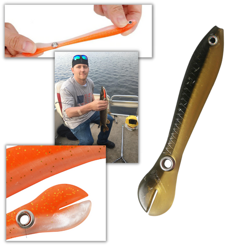 Set di esche da pesca artificiali - Ozerty