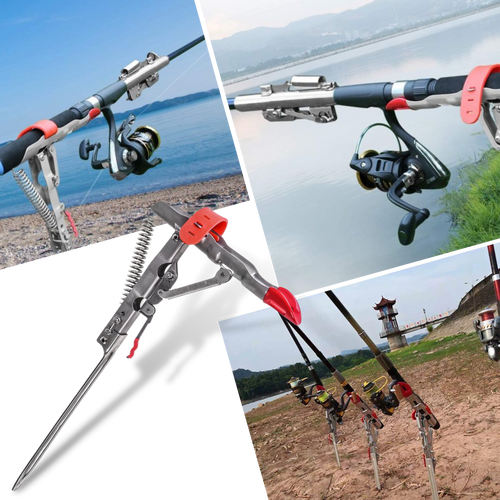 Portacanne da pesca con molle - Ozerty