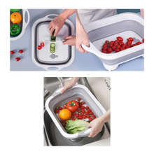 Carica l&#39;immagine nel visualizzatore di Gallery, Tagliere pieghevole con cestino - Ozerty
