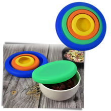 Carica l&#39;immagine nel visualizzatore di Gallery, Confezione da 4 coperchi in silicone - Ozerty
