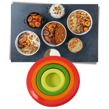 Carica l&#39;immagine nel visualizzatore di Gallery, Confezione da 4 coperchi in silicone - Ozerty
