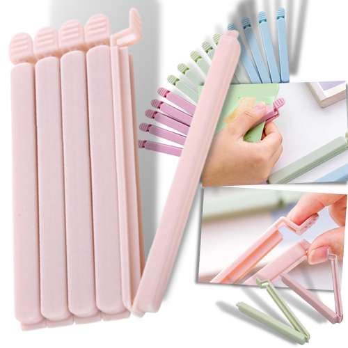 Confezione da 15 clip di chiusura per confezioni alimentari - Ozerty