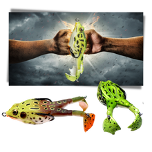 Carica l&#39;immagine nel visualizzatore di Gallery, Esca da pesca a rana in silicone - Ozerty
