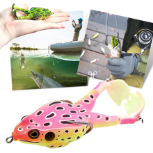 Carica l&#39;immagine nel visualizzatore di Gallery, Esca da pesca a rana in silicone - Ozerty
