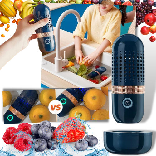 Macchina per la disinfezione di frutta e verdura senza fili - Ozerty