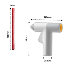 Carica l&#39;immagine nel visualizzatore di Gallery, Pistola per colla a caldo senza filo - Ozerty

