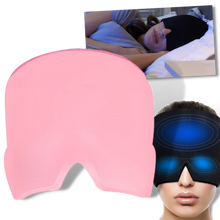 Carica l&#39;immagine nel visualizzatore di Gallery, Cuffia in gel per la terapia caldo-freddo contro l&#39;emicrania - Ozerty
