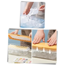 Carica l&#39;immagine nel visualizzatore di Gallery, Vassoio per cubetti di ghiaccio in silicone - Ozerty
