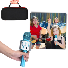 Carica l&#39;immagine nel visualizzatore di Gallery, Microfono karaoke bluetooth senza fili - Ozerty
