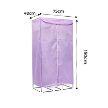 Carica l&#39;immagine nel visualizzatore di Gallery, Asciugatrice elettrica portatile e stendibiancheria - Ozerty
