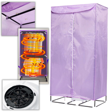 Carica l&#39;immagine nel visualizzatore di Gallery, Asciugatrice elettrica portatile e stendibiancheria - Ozerty
