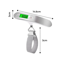 Carica l&#39;immagine nel visualizzatore di Gallery, Bilancia digitale per bagagli - Ozerty
