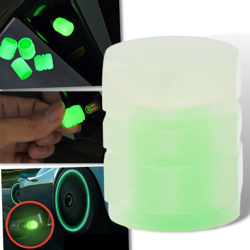 4 Coprivalvole luminosi per auto - Ozerty