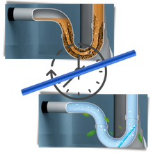 Carica l&#39;immagine nel visualizzatore di Gallery, Confezione da 12 bastoncini per la pulizia del lavandino - Ozerty
