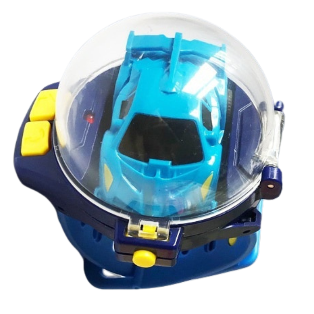 Orologio con auto telecomandata ricaricabile