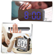 Carica l&#39;immagine nel visualizzatore di Gallery, Specchio orologio digitale multifunzionale - Ozerty
