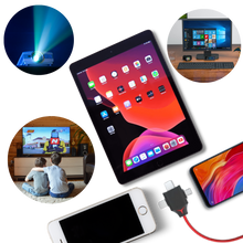 Carica l&#39;immagine nel visualizzatore di Gallery, Cavo adattatore HDMI per telefoni e tablet - Ozerty
